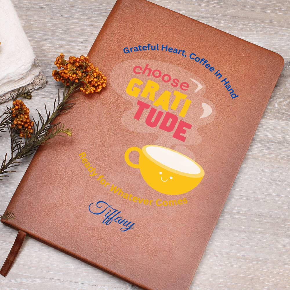 Graphic Leather Journal– Timeless Writing Keepsake (24)