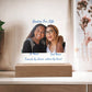 Acrylic Square Plaque-Personalized Besties