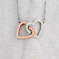 Daughter – Interlocking Heart Necklace  (86)