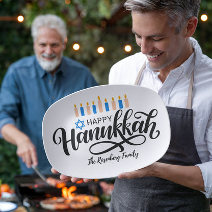 10”x14” Platter-Personalized Hanukkah Holiday