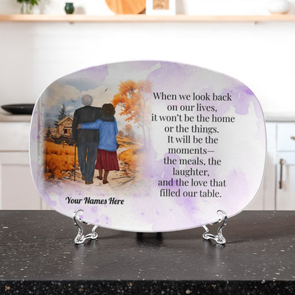 10”x14” Platter-Personalized Names-Special Moments