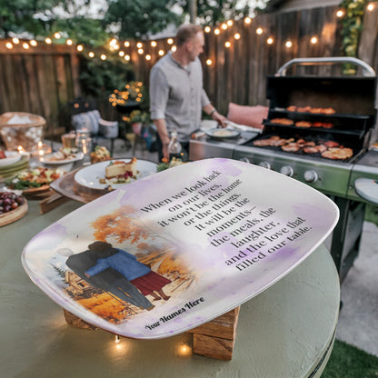 10”x14” Platter-Personalized Names-Special Moments