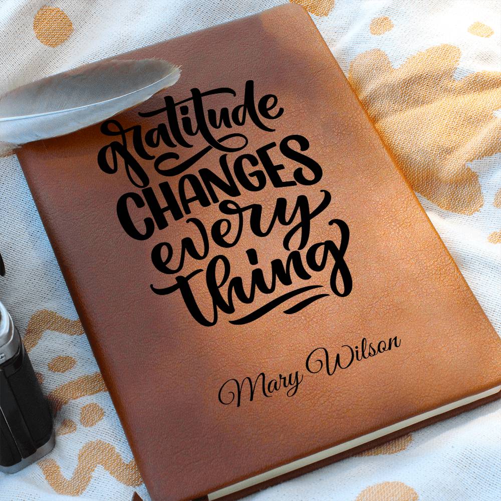 Graphic Leather Journal– Timeless Writing Keepsake (23)