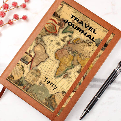 Graphic Leather Journal– Meaningful Gift Journal (31)