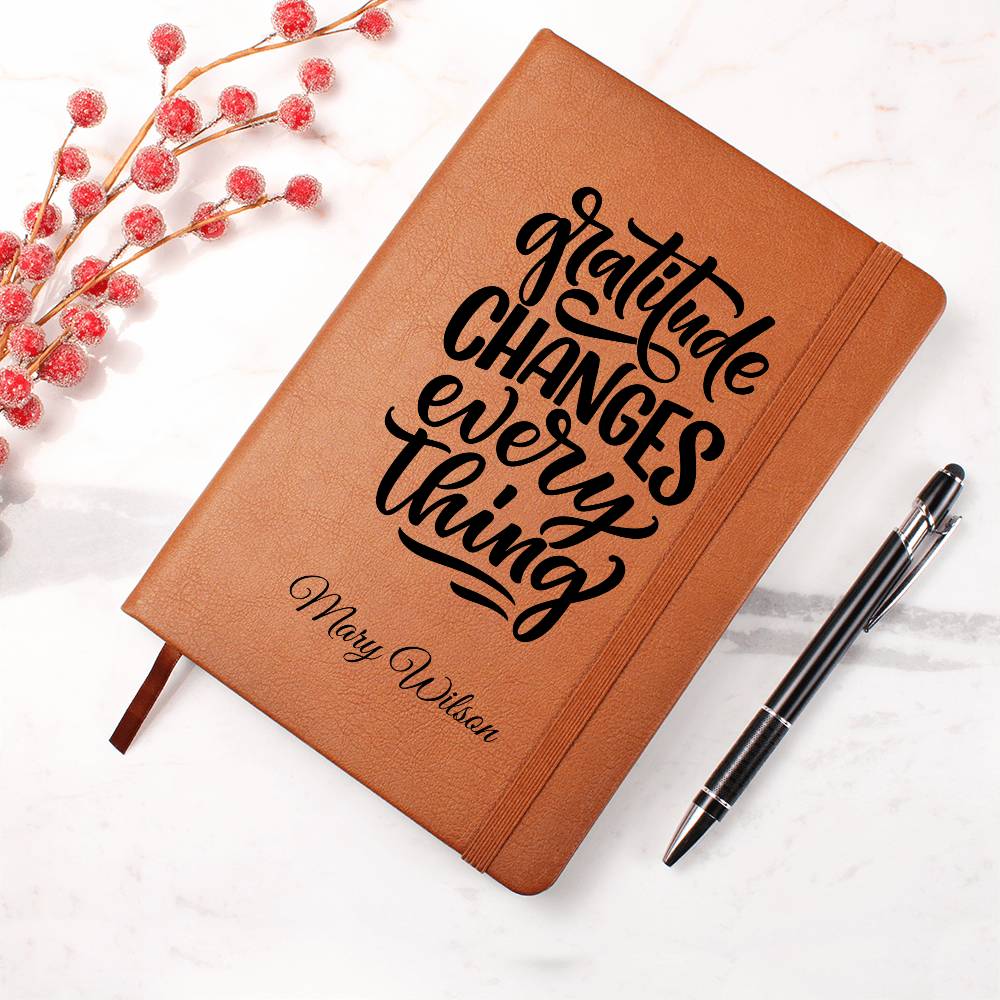 Graphic Leather Journal– Timeless Writing Keepsake (23)