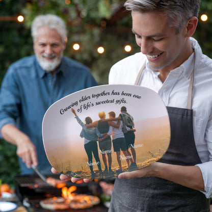 10”x14” Platter-Personalized with picture and name(s)