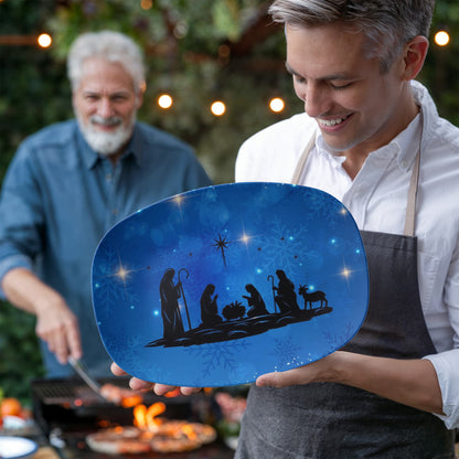 10”x14” Platter-Nativity Holiday (7)
