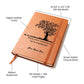 Graphic Leather Journal-Personalized Self Discovery
