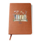 Graphic Leather Journal-Personalized notebook- One Chapter