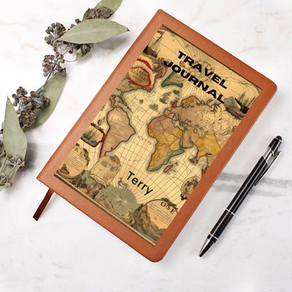 Graphic Leather Journal– Meaningful Gift Journal (31)