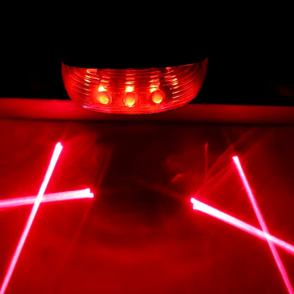 Bicycle 2 Lasers LED Tail Lights 