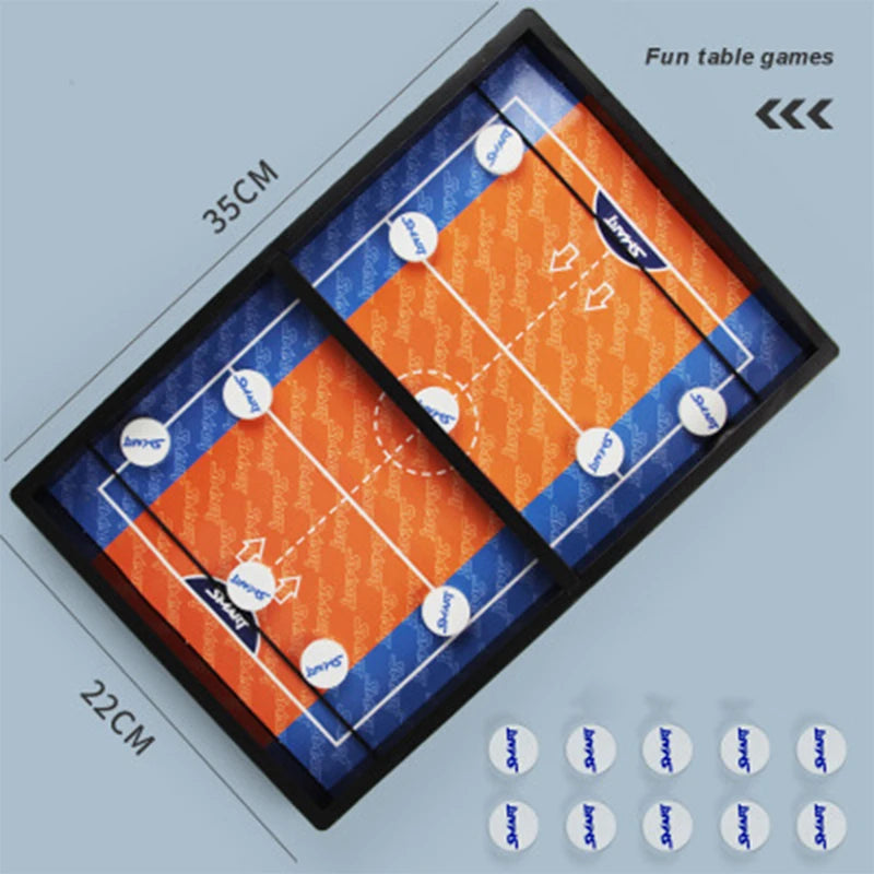 Table Hockey Paced Sling Puck Board Game, fast Sling Puck Game,Party Game,Adult Child Family Game 