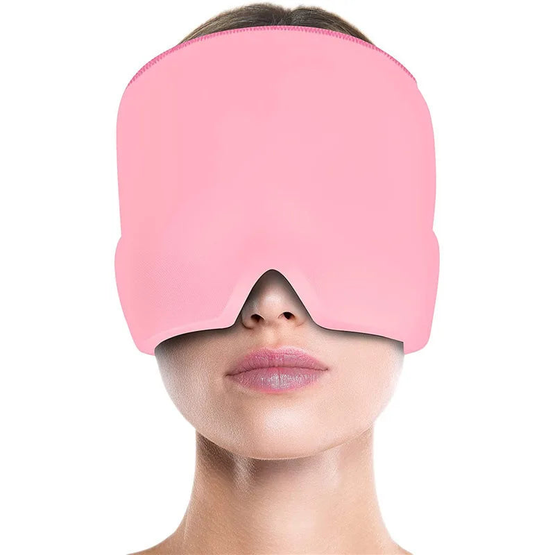 Gel Ice Headache Migraine Relief Hat  