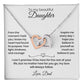 Daughter – Interlocking Heart Necklace  (86)