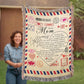 Heirloom Woven Blanket – To Mom – Artwork Gift