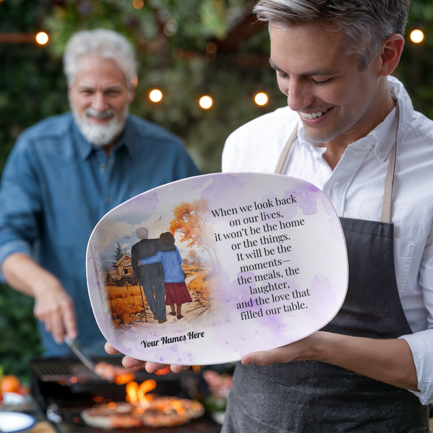 10”x14” Platter-Personalized Names-Special Moments