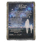 Artwork Heirloom Woven Blanket-To Mom