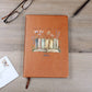 Graphic Leather Journal-Personalized notebook- One Chapter