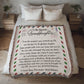Artwork Heirloom Woven Blanket-Granddaughter