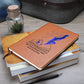 Graphic Leather Journal-Personalized Self Discovery