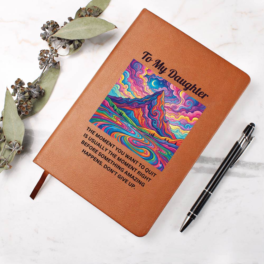 Graphic Journal with Free Gift Wrap-Motivational