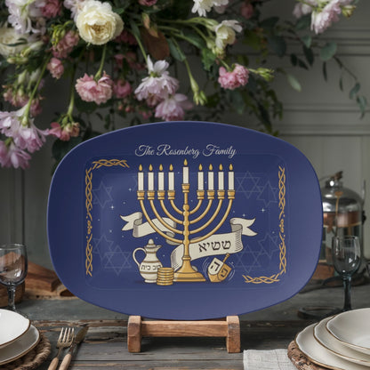 10”x14” Platter-Personalized Hanukkah Holiday (16)