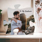 Personalized picture and names-Couple Acrylic Puzzle Plaque (1)
