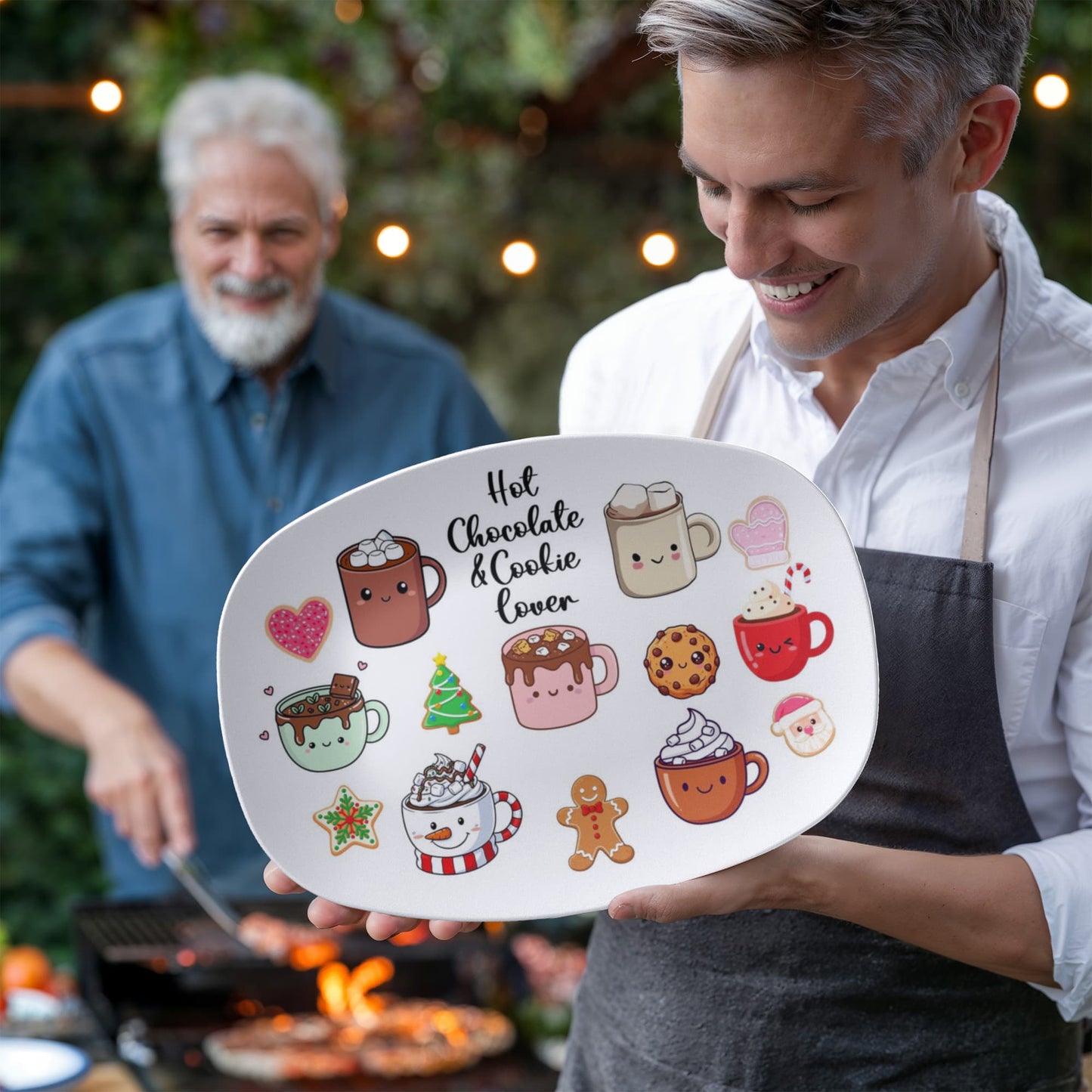 10”x14” Platter-Holiday Cookies for Santa