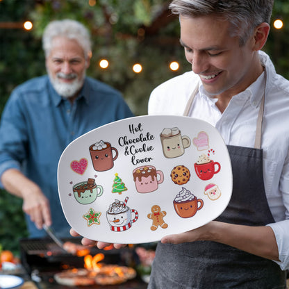 10”x14” Platter-Holiday Cookies for Santa