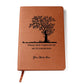 Graphic Leather Journal-Personalized Self Discovery