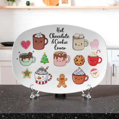 10”x14” Platter-Holiday Cookies for Santa