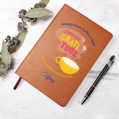 Graphic Leather Journal– Timeless Writing Keepsake (24)