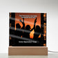 Acrylic Plaque – Family or Friends – Growing Older Together