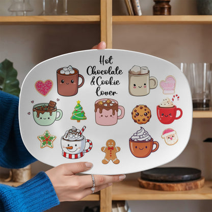 10”x14” Platter-Holiday Cookies for Santa