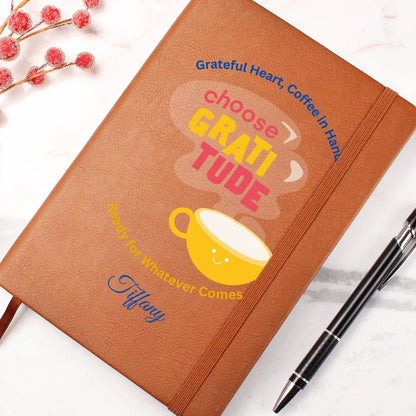 Graphic Leather Journal– Timeless Writing Keepsake (24)