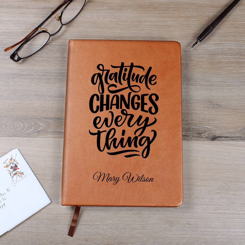 Graphic Leather Journal– Timeless Writing Keepsake (23)