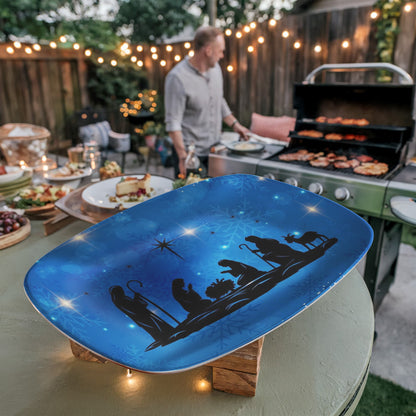 10”x14” Platter-Nativity Holiday (7)