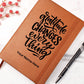 Graphic Leather Gratitude Journal – Personalized with Name