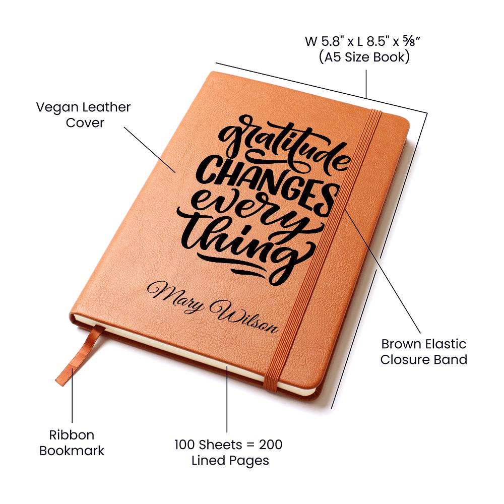 Graphic Leather Journal– Timeless Writing Keepsake (23)