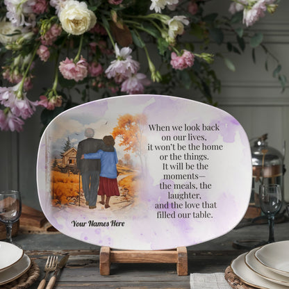 10”x14” Platter-Personalized Names-Special Moments