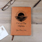 Graphic Leather Journal-Personalized Self Discovery