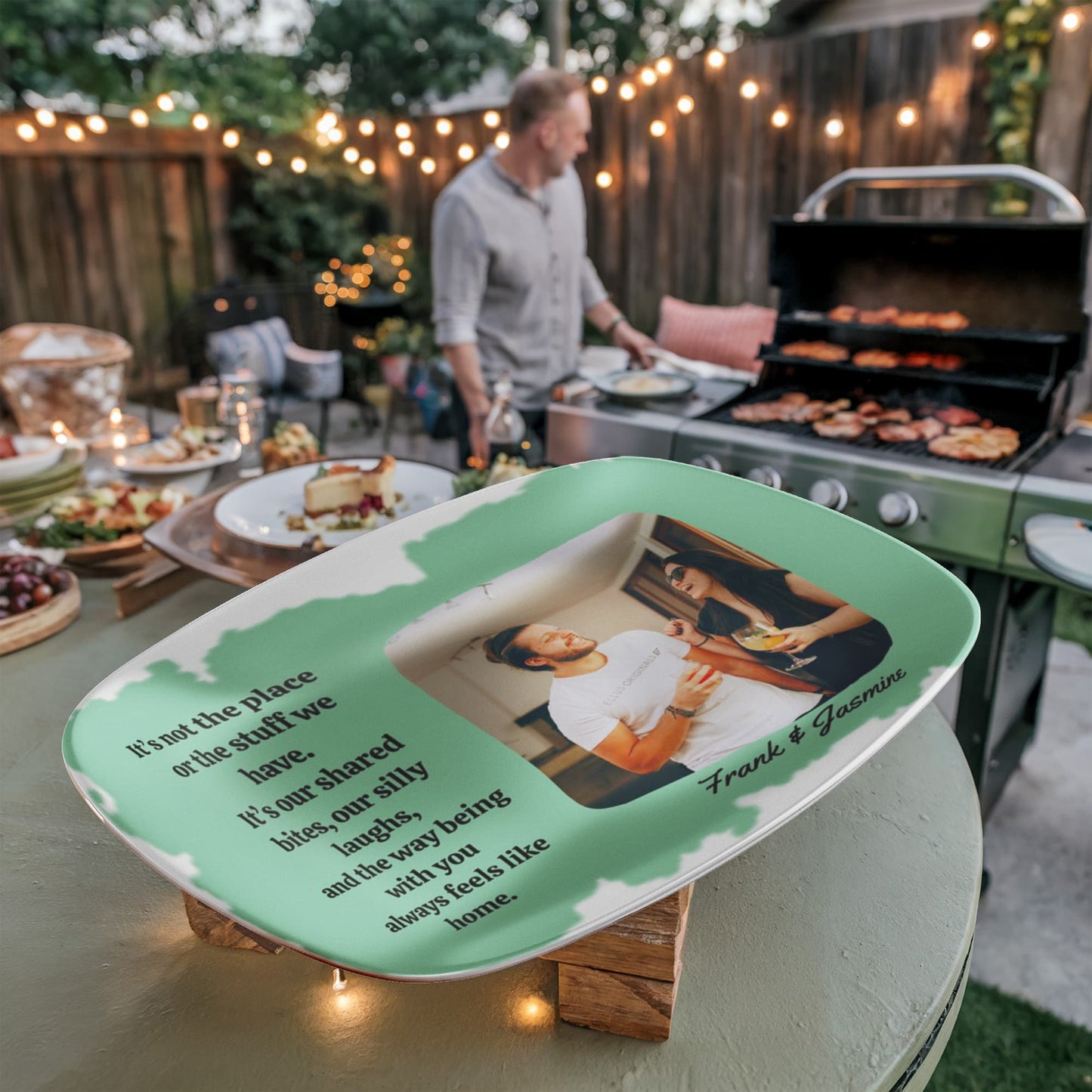 10”x14” Platter-Personalized Couple Platter