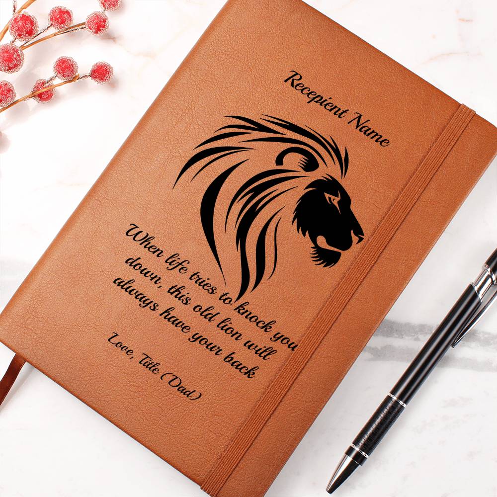 Graphic Journal with Free Gift Wrap-Encouragement notebook