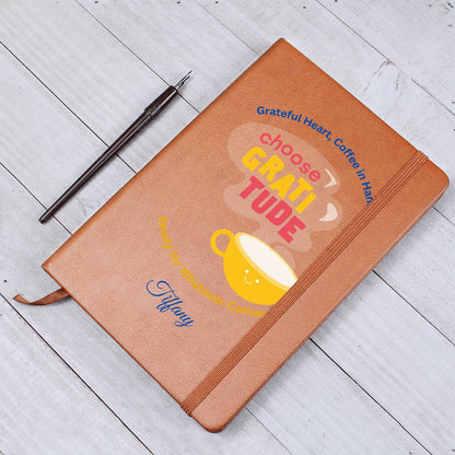 Graphic Leather Journal– Timeless Writing Keepsake (24)