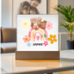 Rainbow Bear-Custom Printed Square Acrylic Plaque gift for grandchildren Acrylic Night Light LED Home Decor children gift LED Acrylic - Essential Home Zone Essential Home Zone Acrylic Plaque Rainbow Bear-Custom Printed Square Acrylic Plaque gift for grandchildren Acrylic Night Light LED Home Decor children gift LED Acrylic