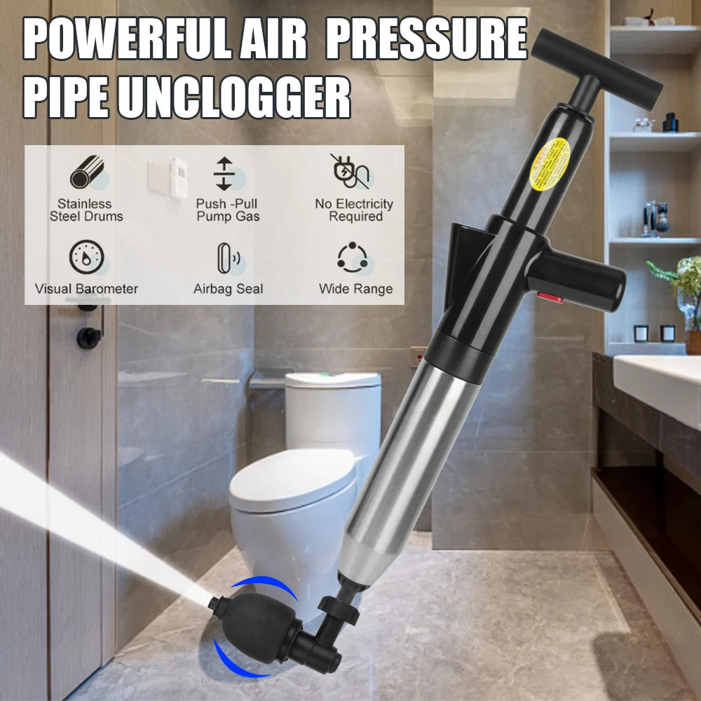  High Pressure Toilet Plunger