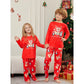 Christmas Family Outfits Matching Pajamas Set Adult Mom Dad Kids Clothes 2 Pieces Suit Baby Romper Xmas Family Look