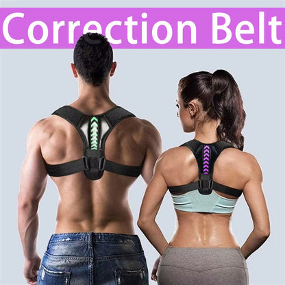 Adjustable Back Shoulder Posture Corrector Belt  