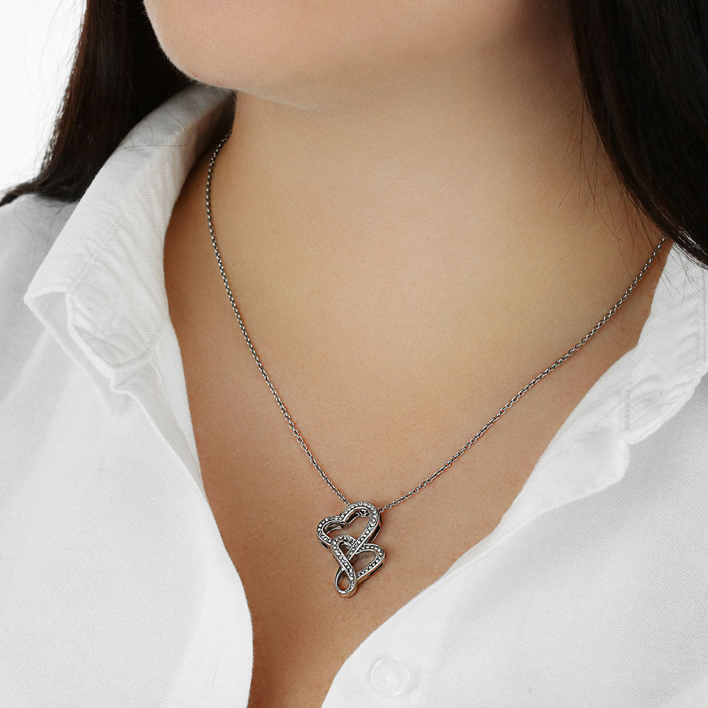 Daughter-Personalized this intertwined hearts symbolize an unbreakable bond between two souls. 83