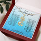 Granddaughter- Charming Giraffe Necklace 131
